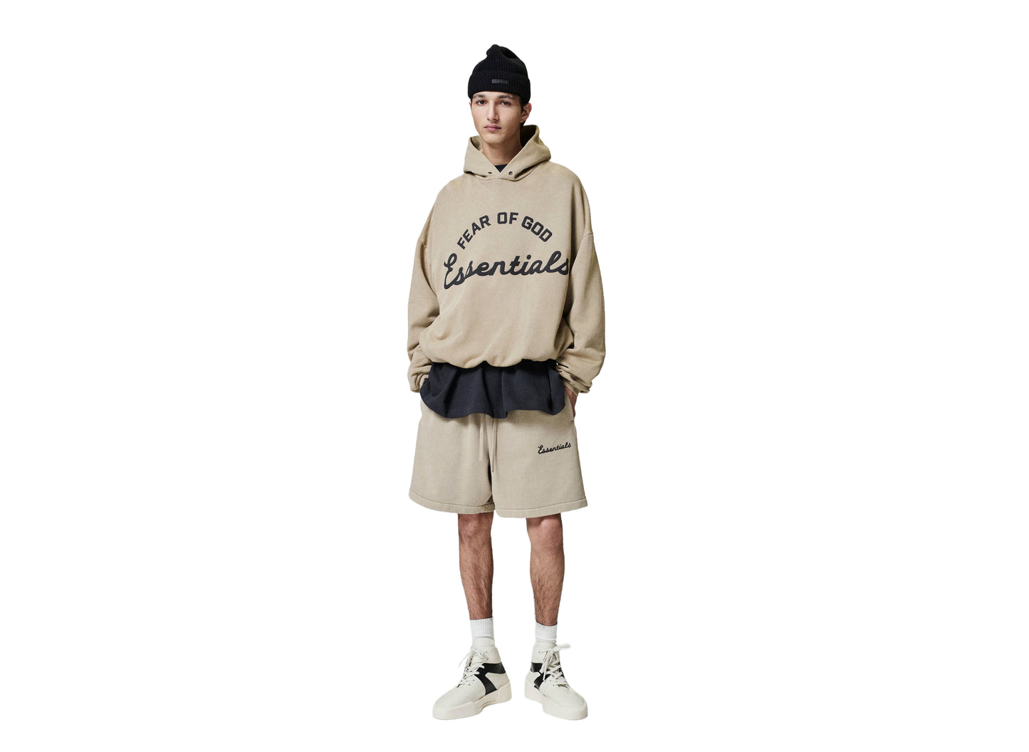 Fear of God Essentials Training Classic Fit Short 'Faded Dune'