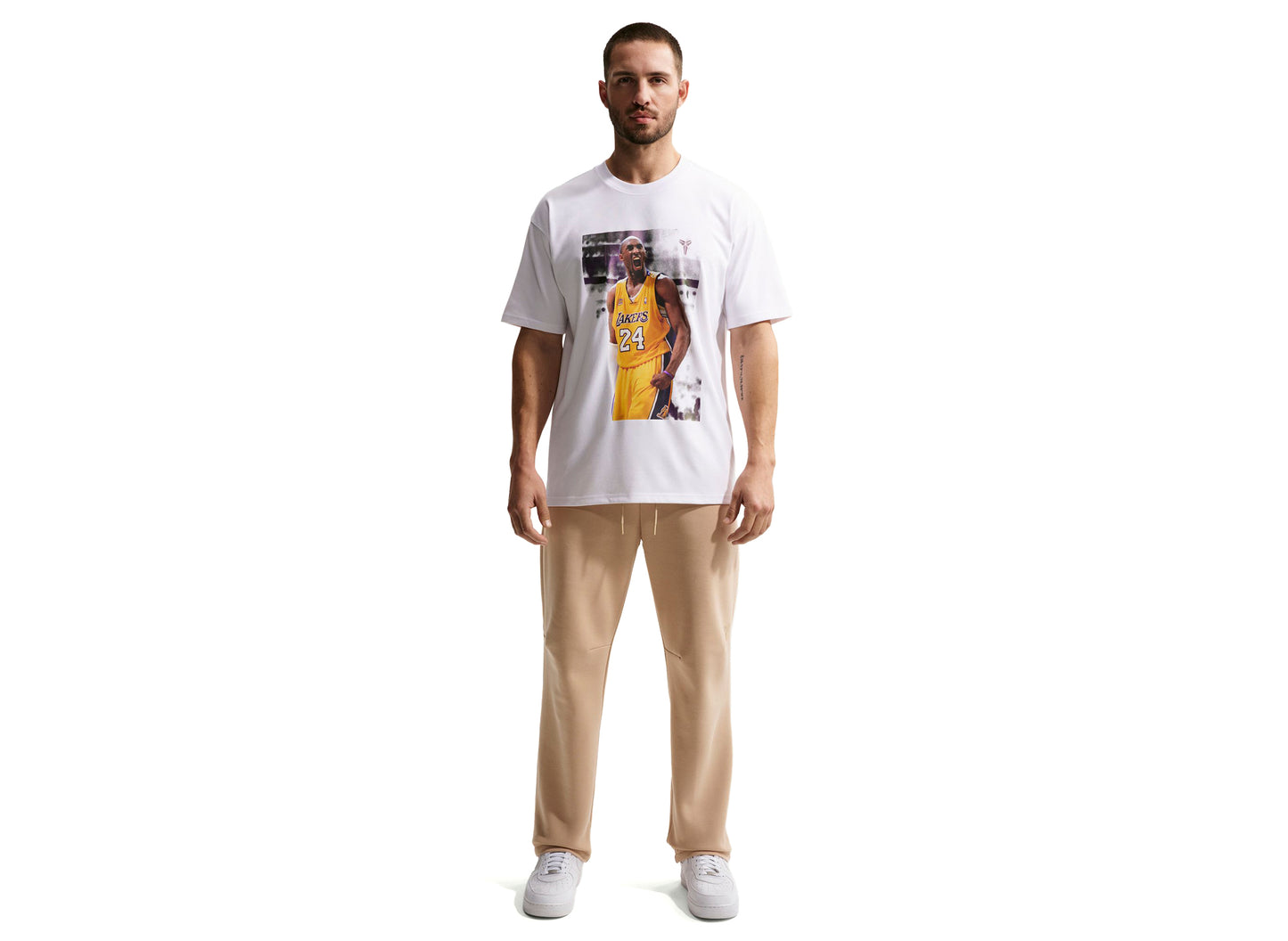 T-shirt de basket Nike Kobe Dri-FIT blanc