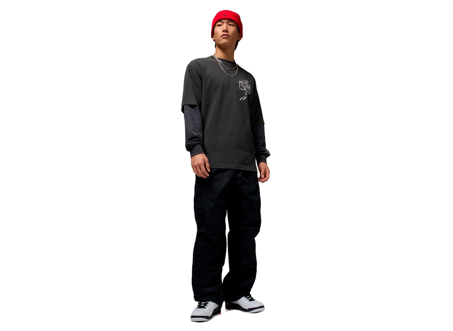 Jordan Flight Utility Pants in Black