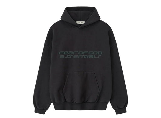 Fear of God Essentials 90's Hoodie 'Vintage Black'