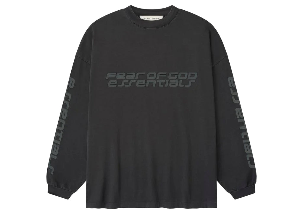 Fear of God Essentials 90's Long Sleeve Tee 'Vintage Black'