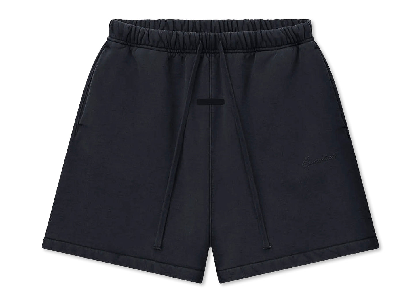 Fear of God Essentials Short classique signature 'Noir délavé'