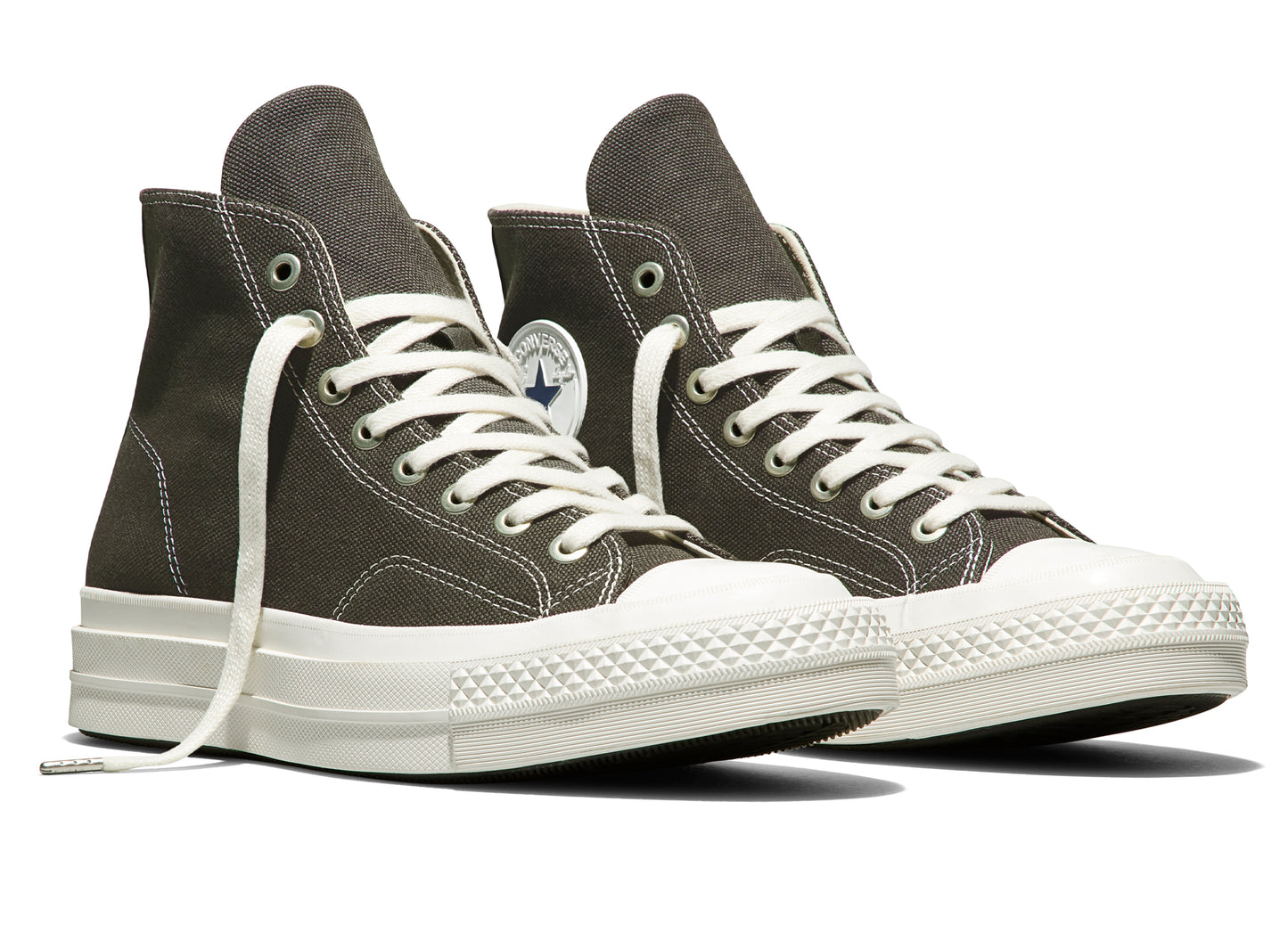 Converse Chuck Taylor All Star First String montantes en « Stone / Charcoal »