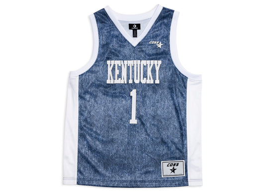 Converse University of Kentucky Basketball Denim Jersey in Blue