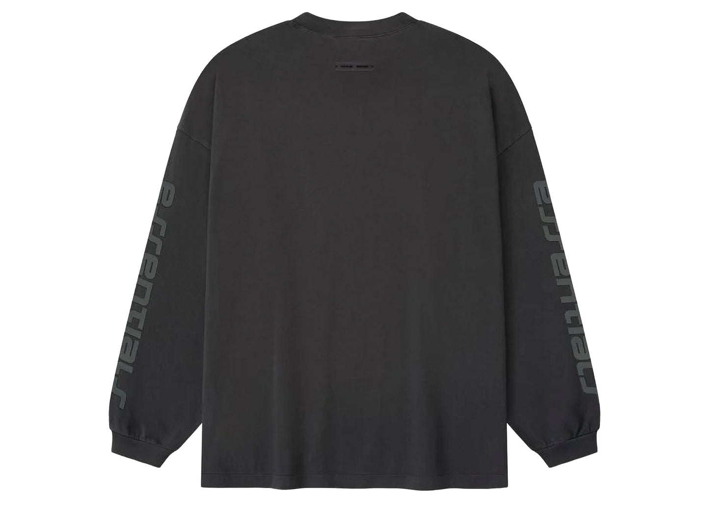 Fear of God Essentials 90's Long Sleeve Tee 'Vintage Black'
