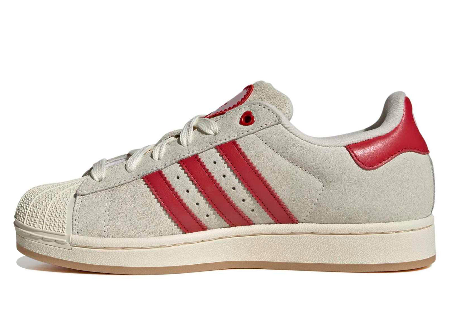 Women's Adidas Superstar II in Cream White