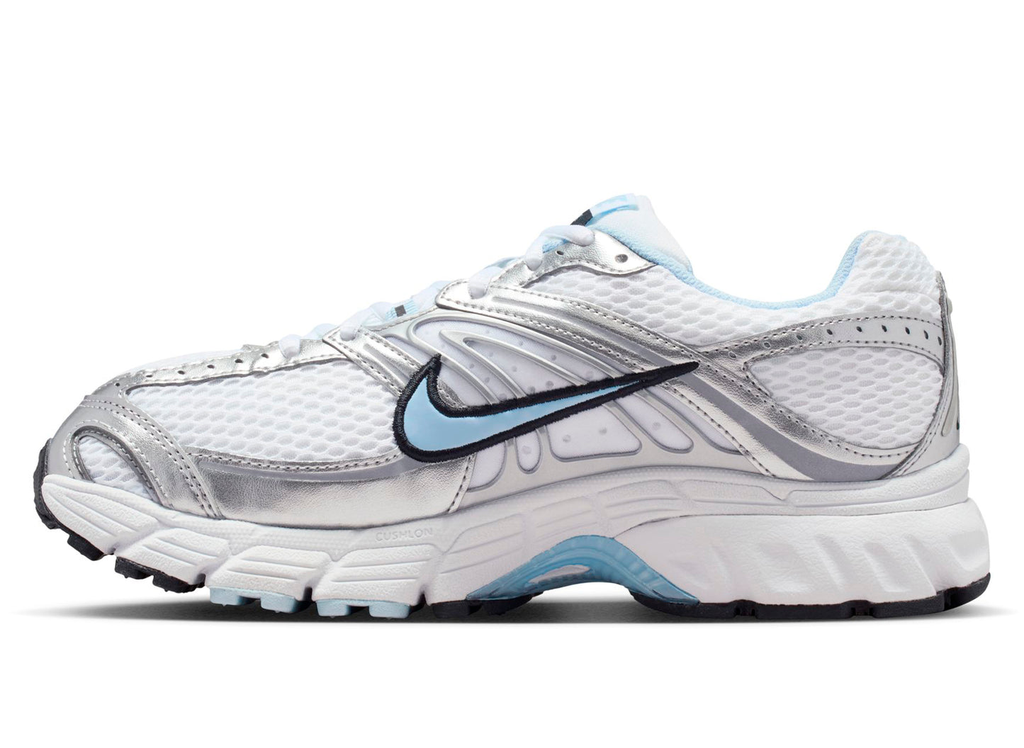 Women's Nike Air Max Moto 2K in White / Hydrogen Blue