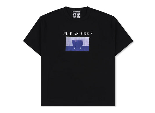 Pleasures x Talking Heads Speaking Heavyweight Shirt in Black