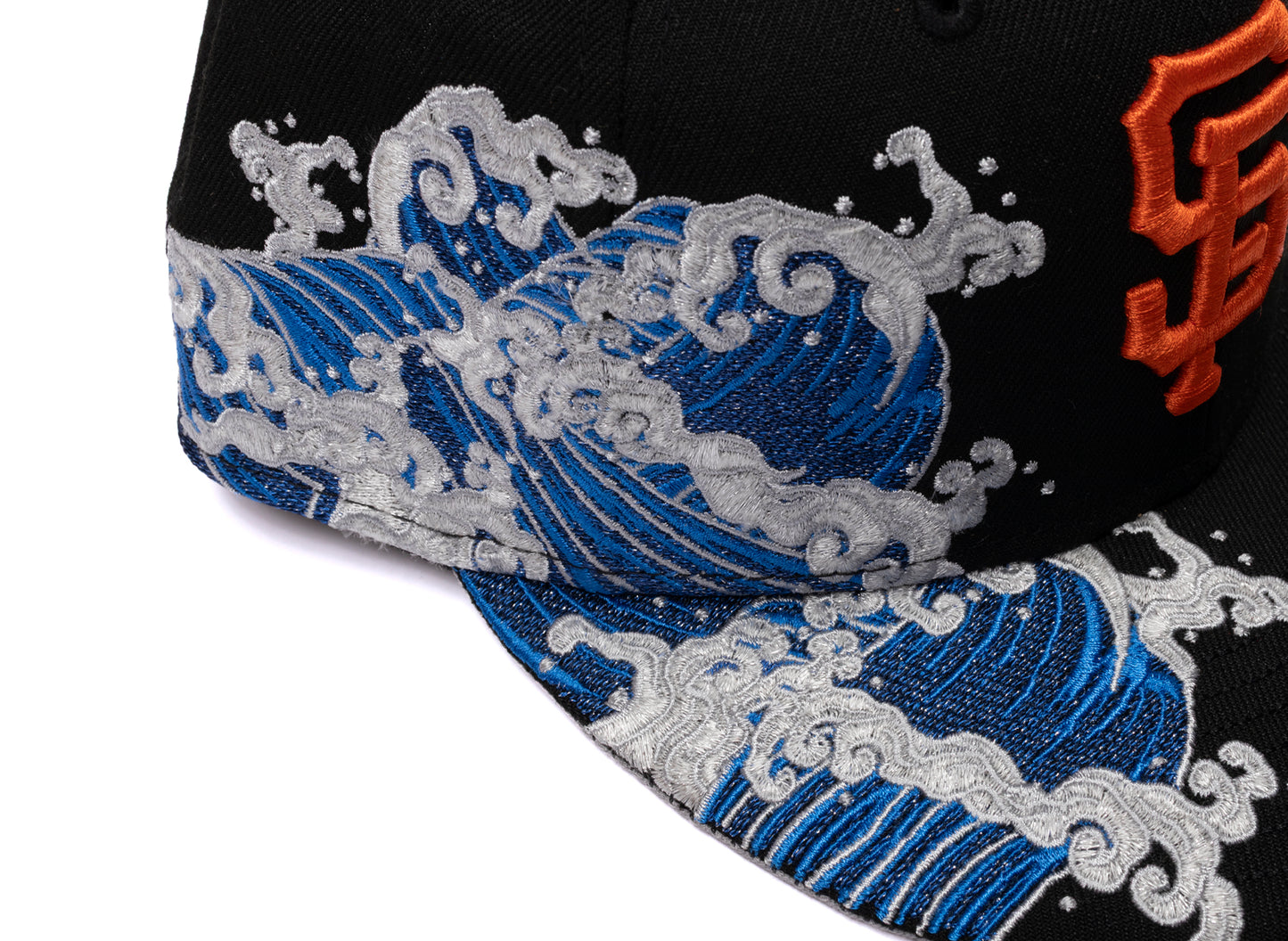 New Era 9Fifty San Francisco Giants Snapback Hat in Black