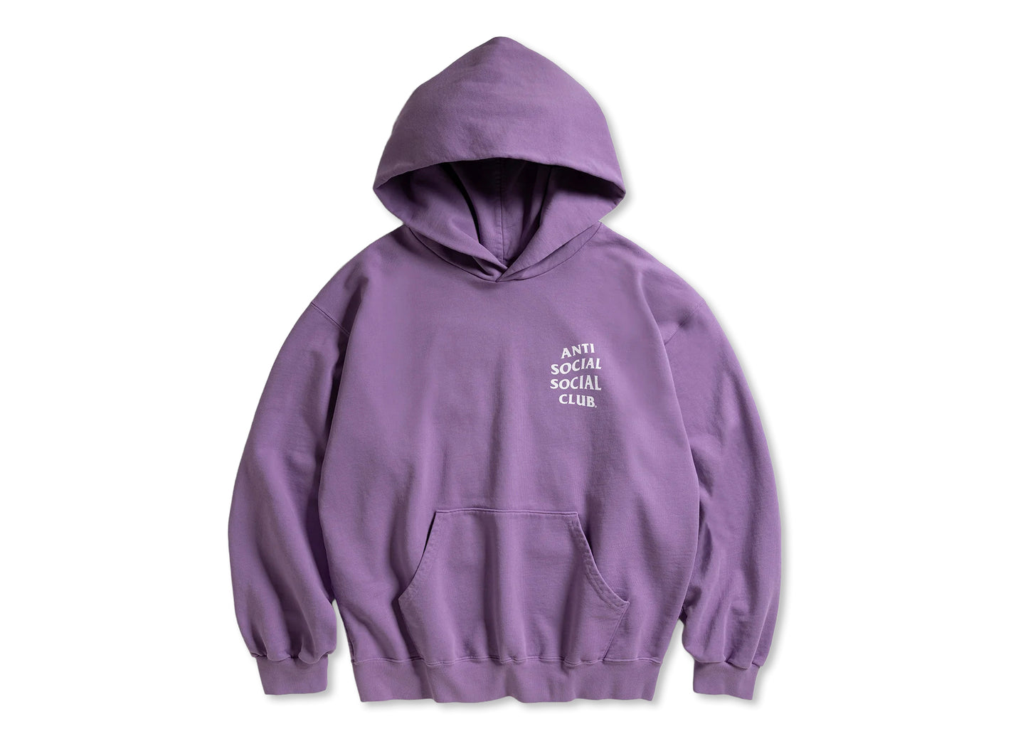 Anti Social Social Club 'Clutching Pearls' Hoodie in Washed Purple