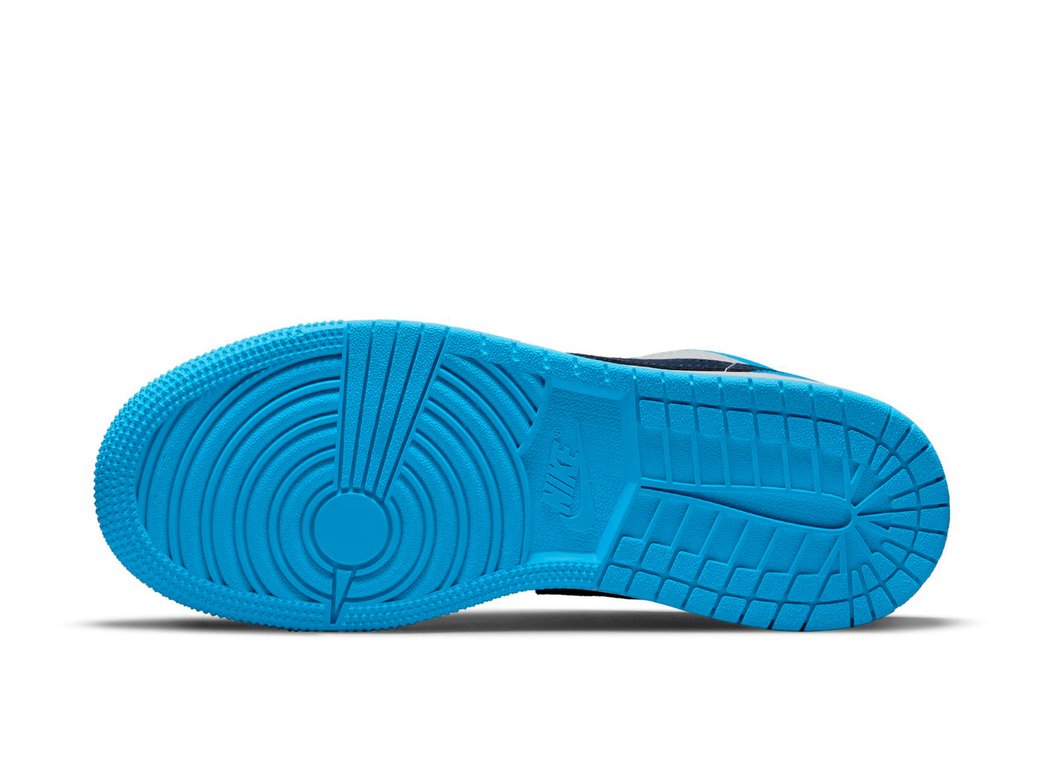 GS Air Jordan 1 Low 'White / Dark Powder Blue' – Oneness Boutique