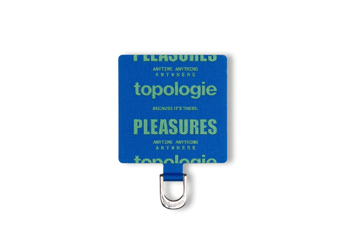 Pleasures x Topologie Phone Strap Adaptor Rope in Blue / Green