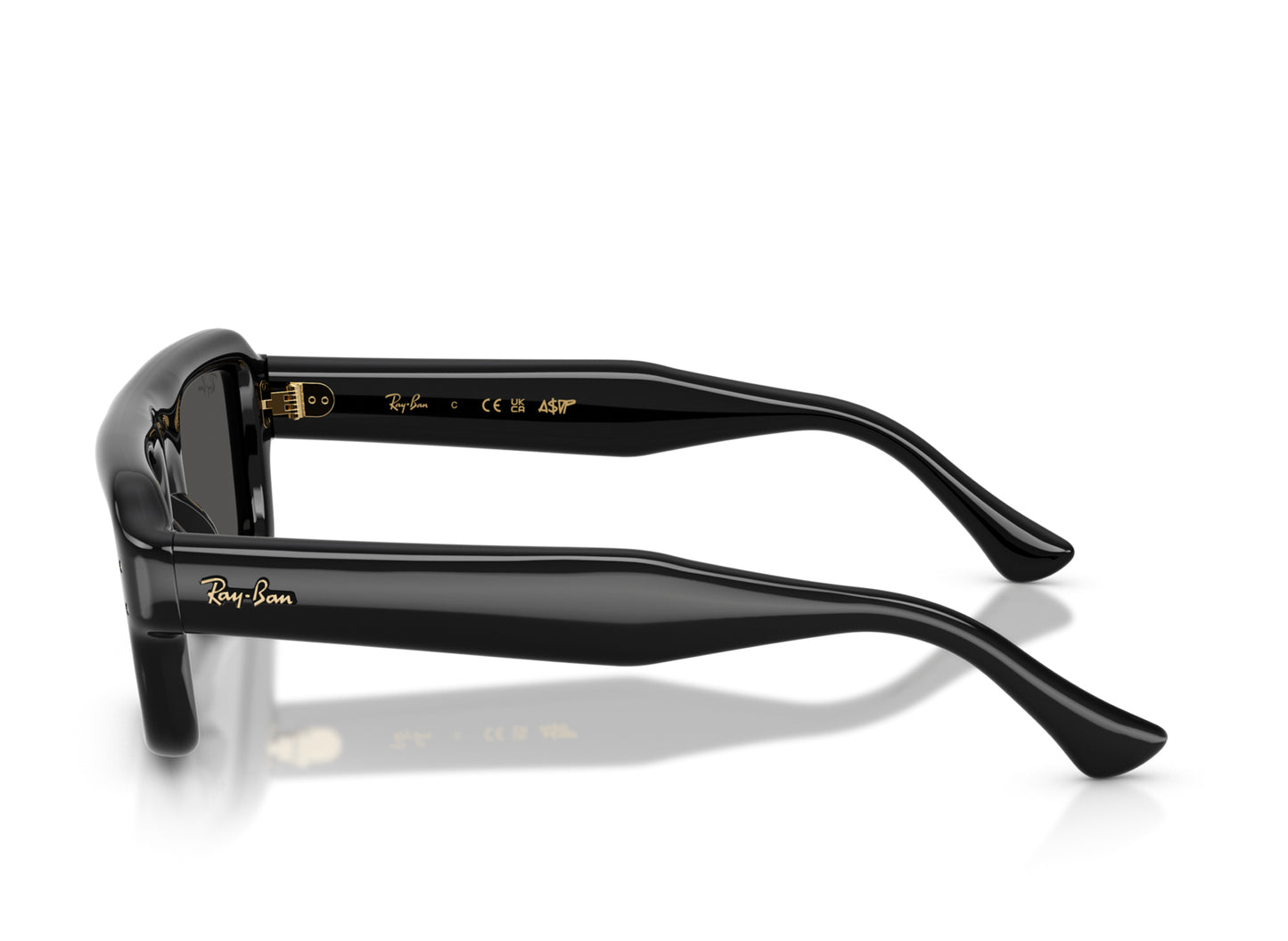 Ray Ban A$AP Rocky Flacko Puffer Sunglasses in Black w/ Ultra Black