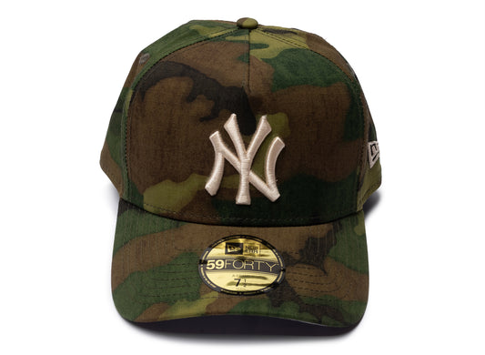 New Era Ripstop Camo 59Forty AF New York Yankees Fitted Hat