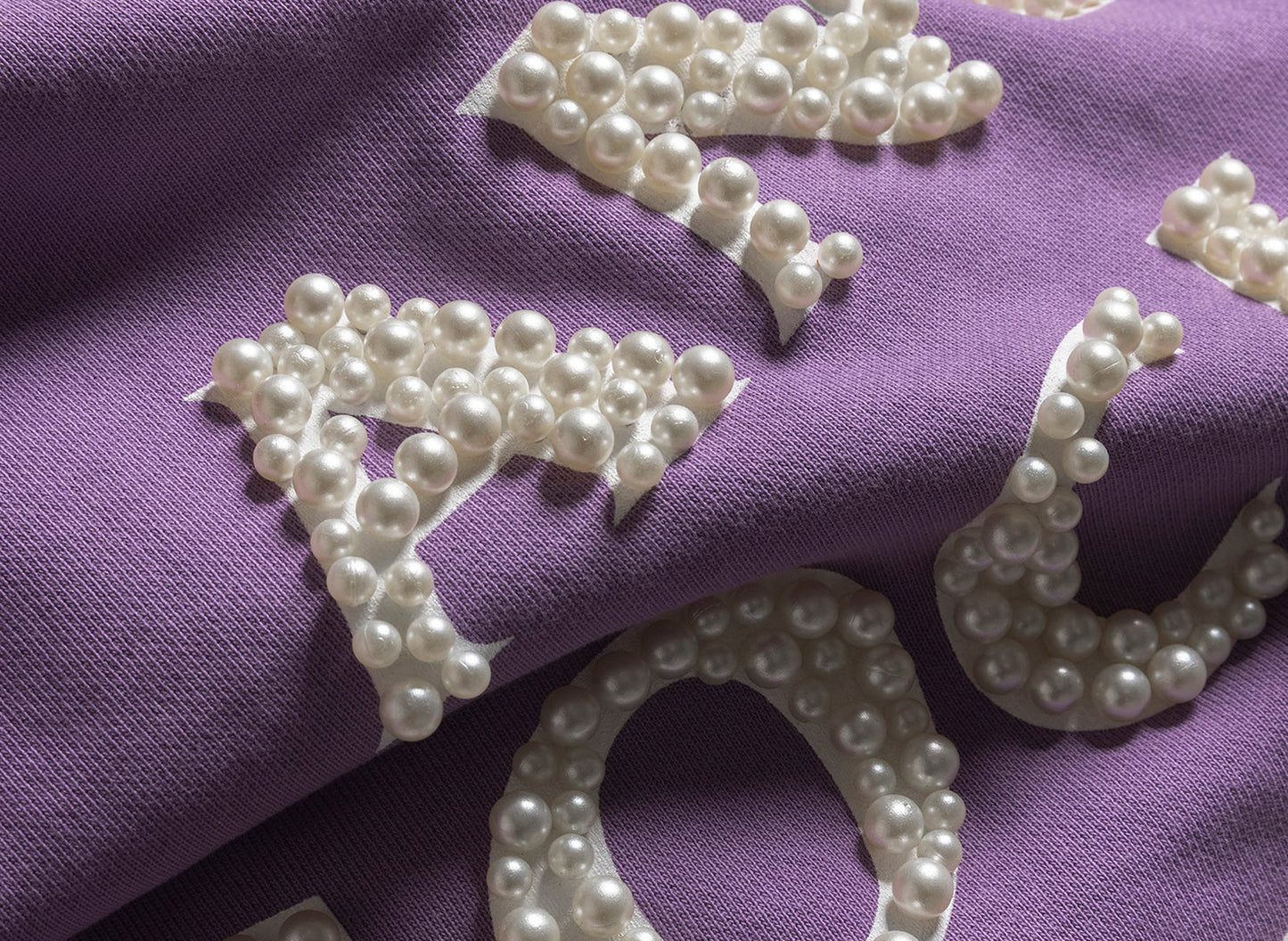 Anti Social Social Club 'Clutching Pearls' Hoodie in Washed Purple