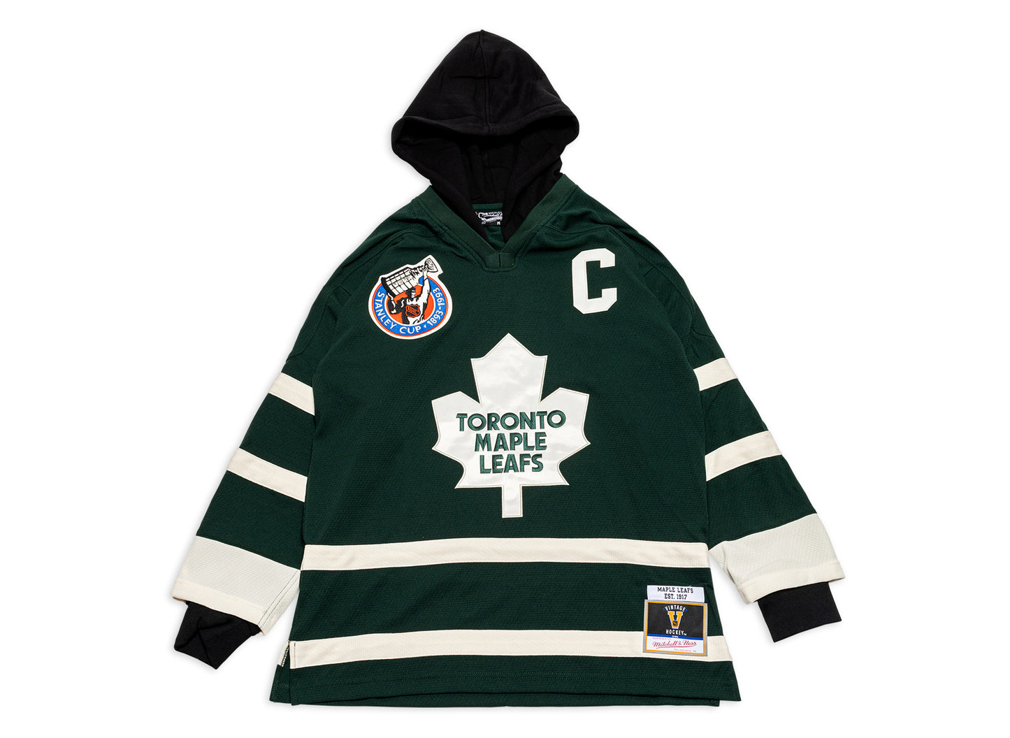 Mitchell & Ness NHL Just Don Jersey Hoodie Toronto Maple Leaves