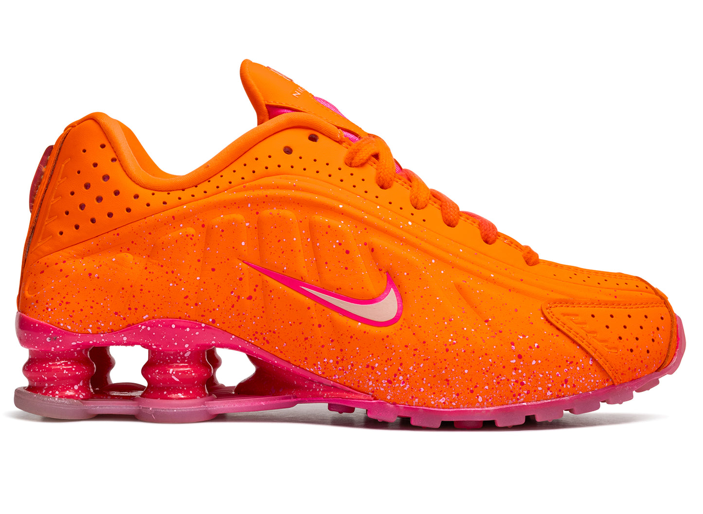 Women's Nike Shox R4 AB in Total Orange