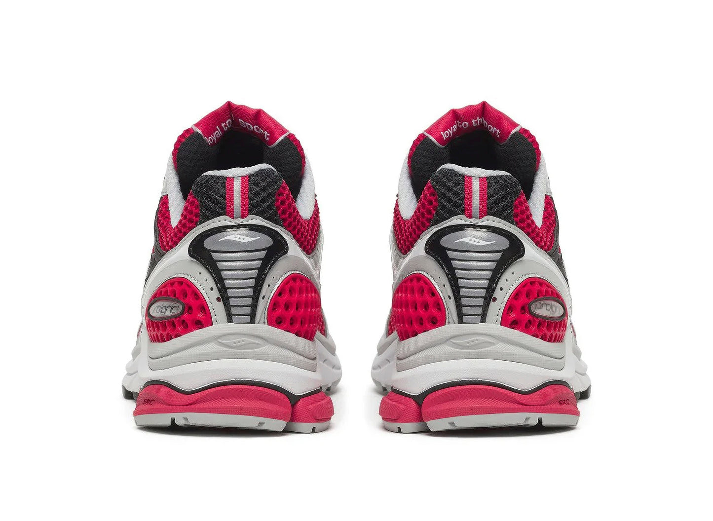Saucony Progrid Triumph 4 in Red / Grey