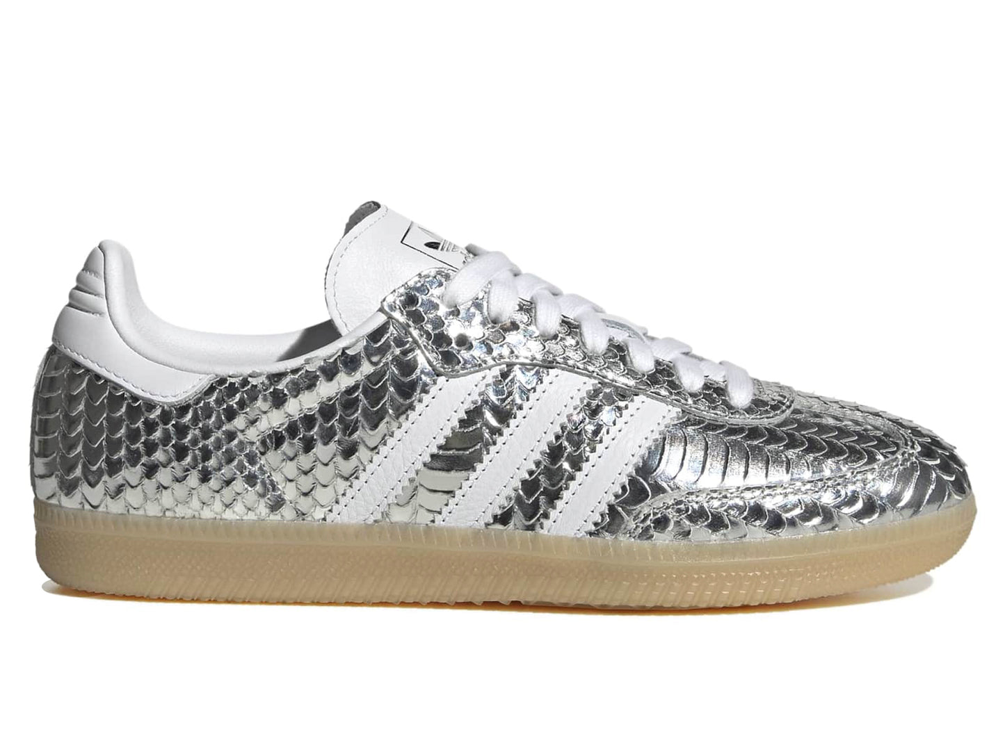 Women's Adidas Samba OG in Silver Metallic / White – Oneness Boutique