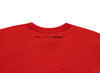 Comme des Garçons SHIRT Logo Tee Oversized in Red