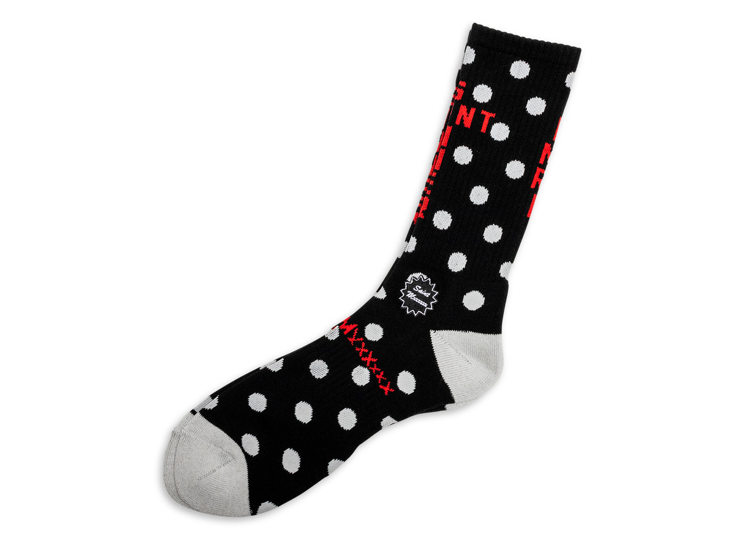 Saint Michael Dot Socks in Black