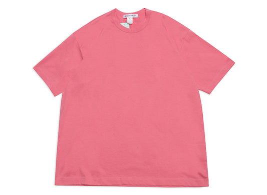 Comme des Garçons SHIRT Logo Tee Oversized in Pink