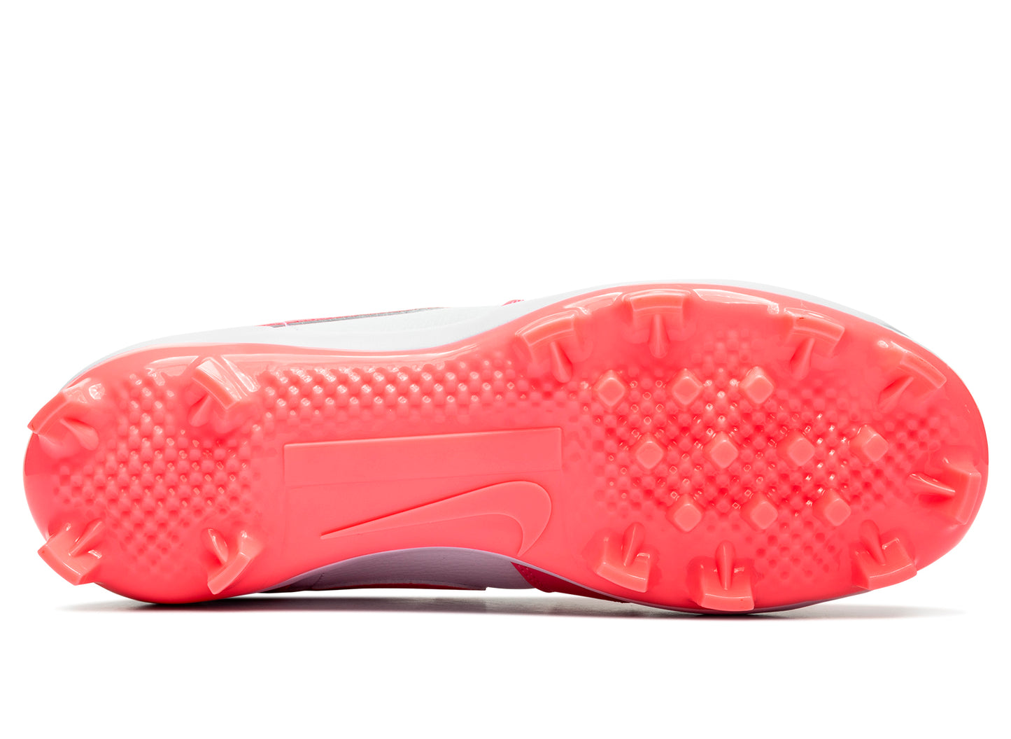 Jordan 1 Retro MCS Low Baseball Cleats in Digital Pink