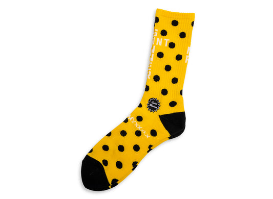 Saint Michael Dot Socks in Yellow