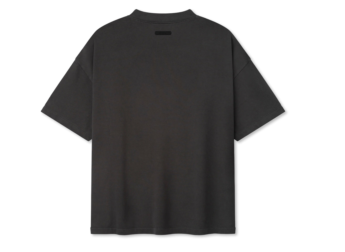 Camiseta de Manga Corta Fear of God Essentials Campus 90s 'Faded Black'
