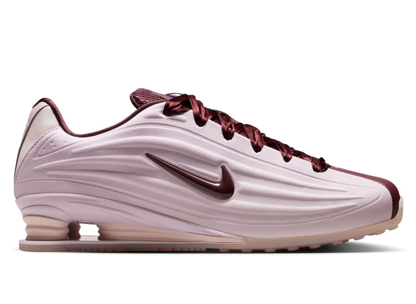 Women's Nike Shox Z SE in 'Particle Rose / Burgundy Crush'