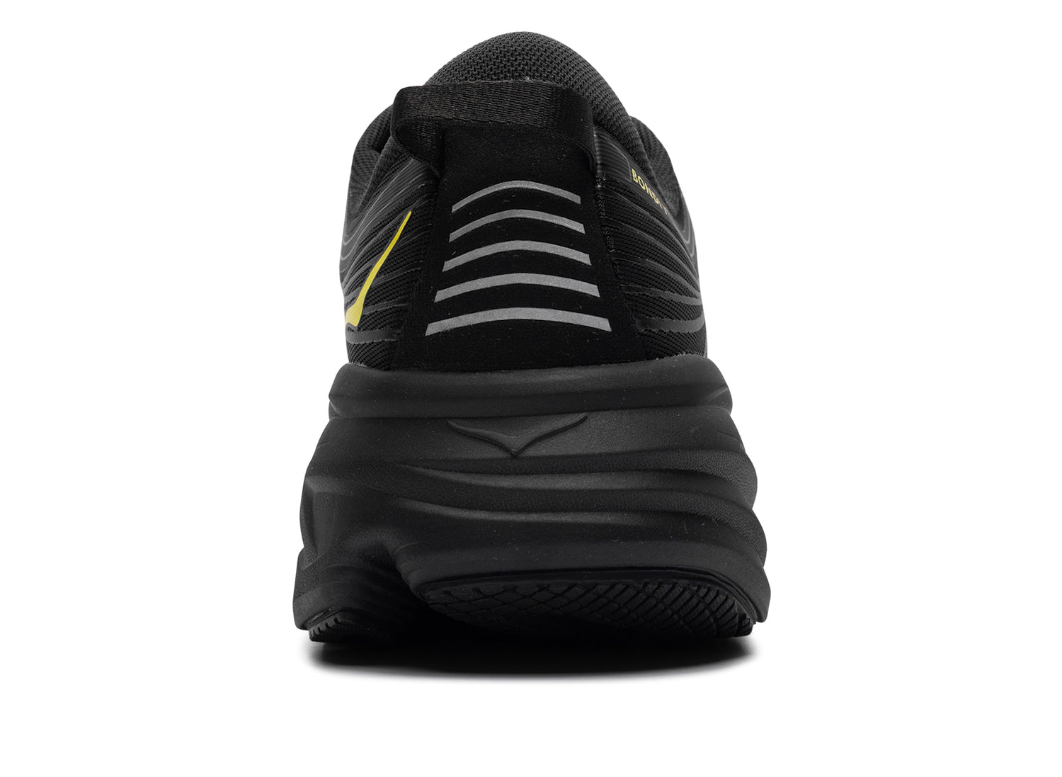 Hoka Bondi 7 'Black / Hoka Citrus' – Oneness Boutique
