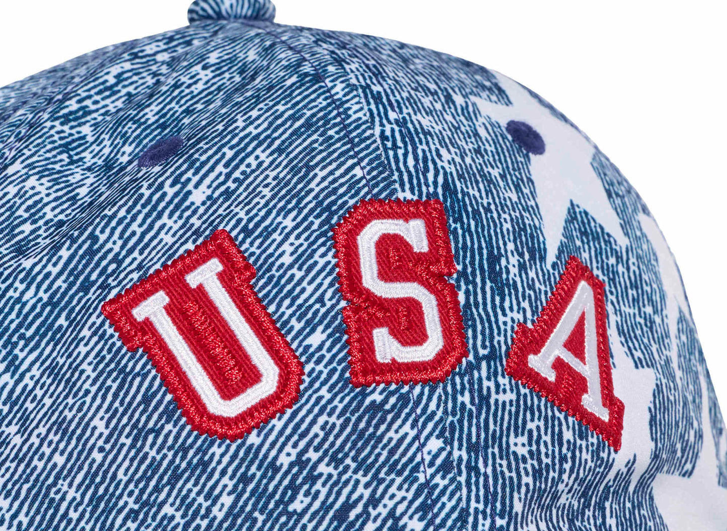 Casquette Adidas en jean à motif