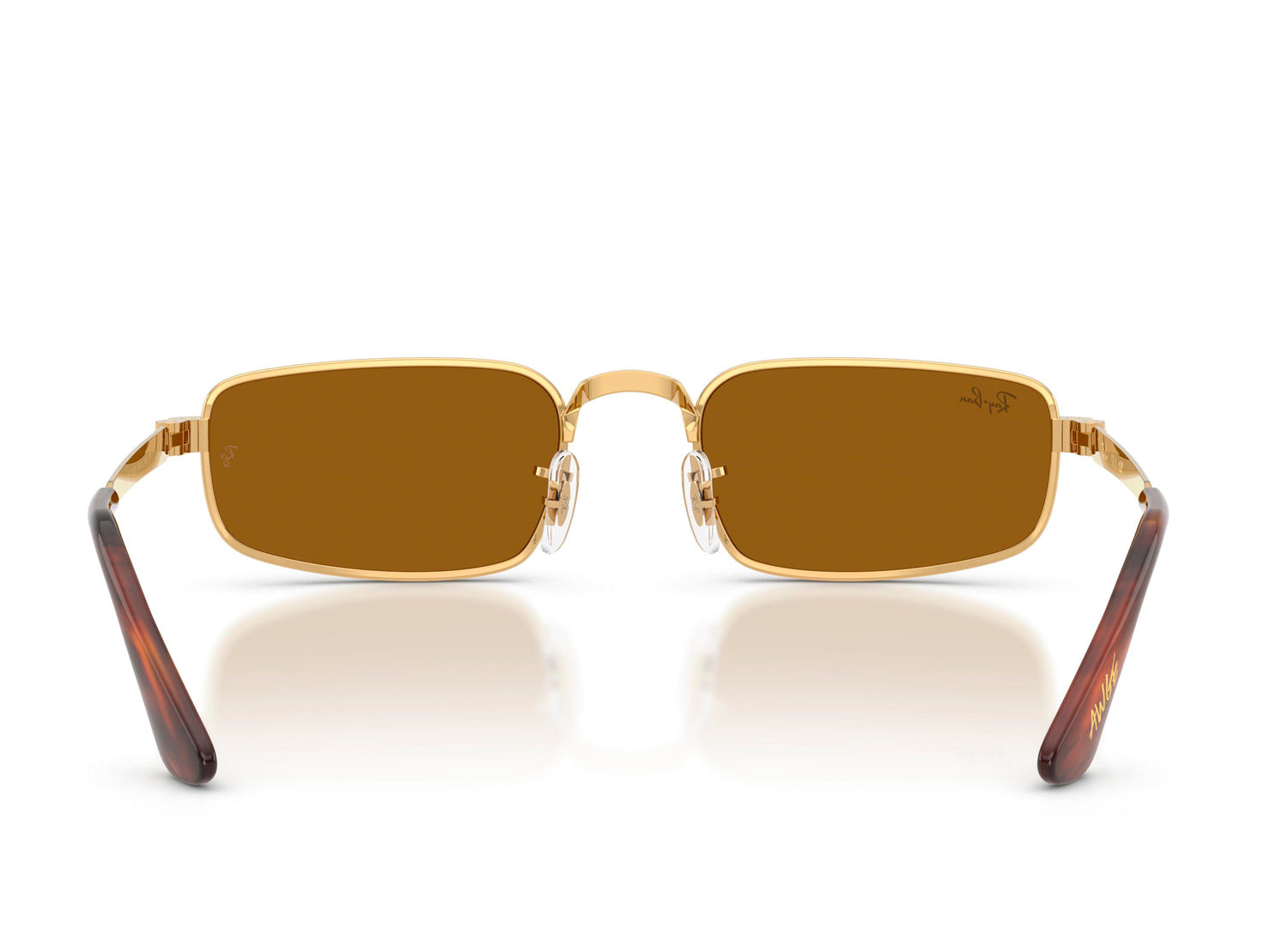 Classic Ray and- rectangle Available to shop now. ⁠ Ray-Ban x A$AP Rocky⁠ Rimless  main image 4