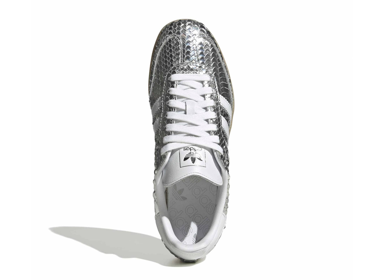 Women's adidas Samba OG in Silver Metallic / White 12 Women's adidas Samba OG in Silver Metallic / White 12