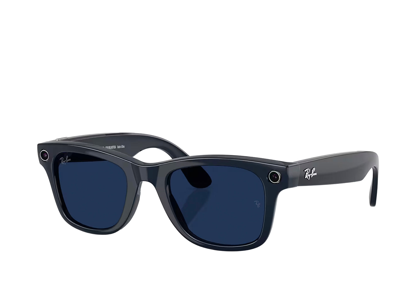 Ray-Ban Meta Wayfarer (Gen 2) Sunglasses in Shiny Cosmic Blue w/ Transitions Sapphire Lenses