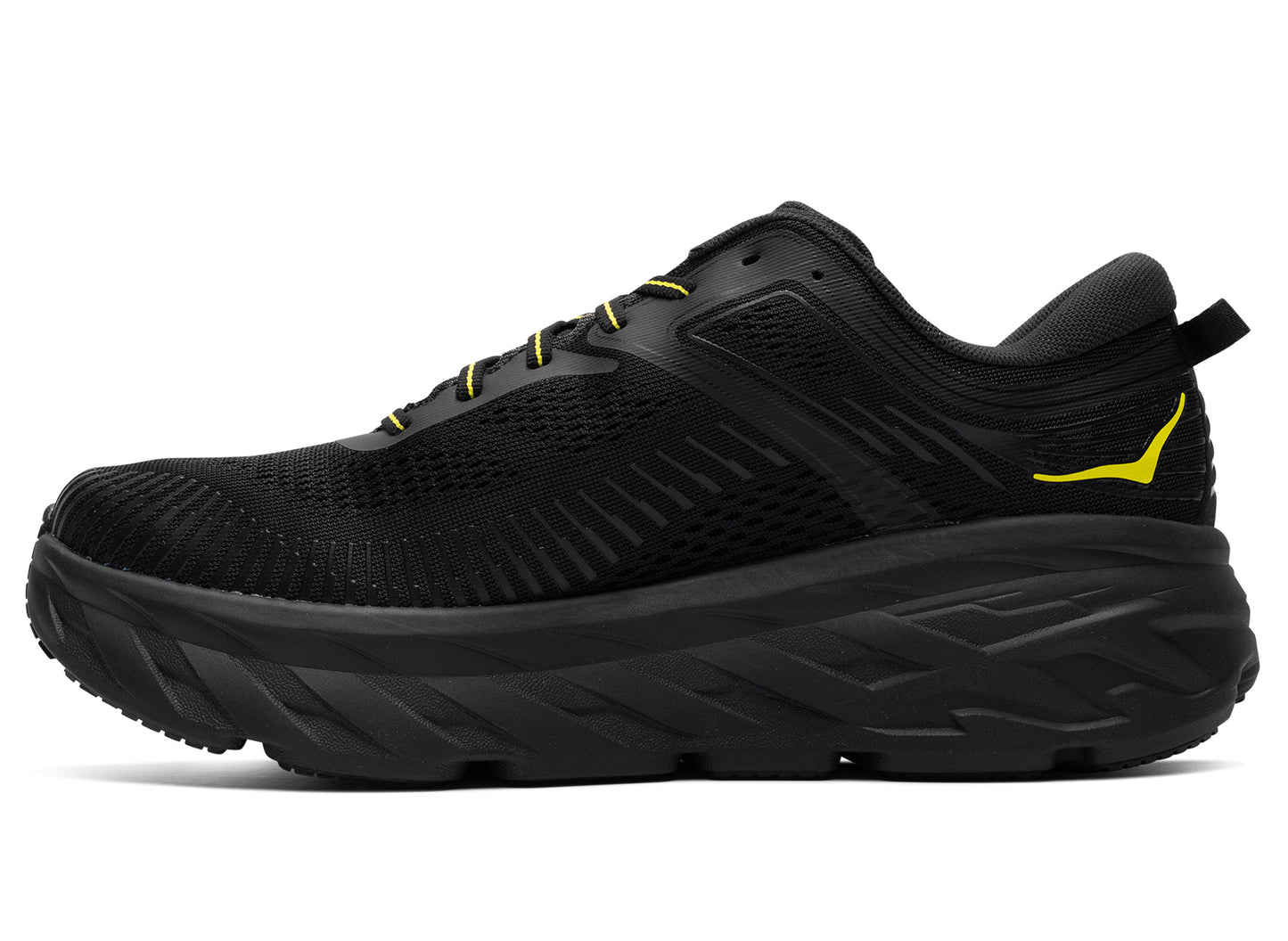 Hoka Bondi 7 'Black / Hoka Citrus'