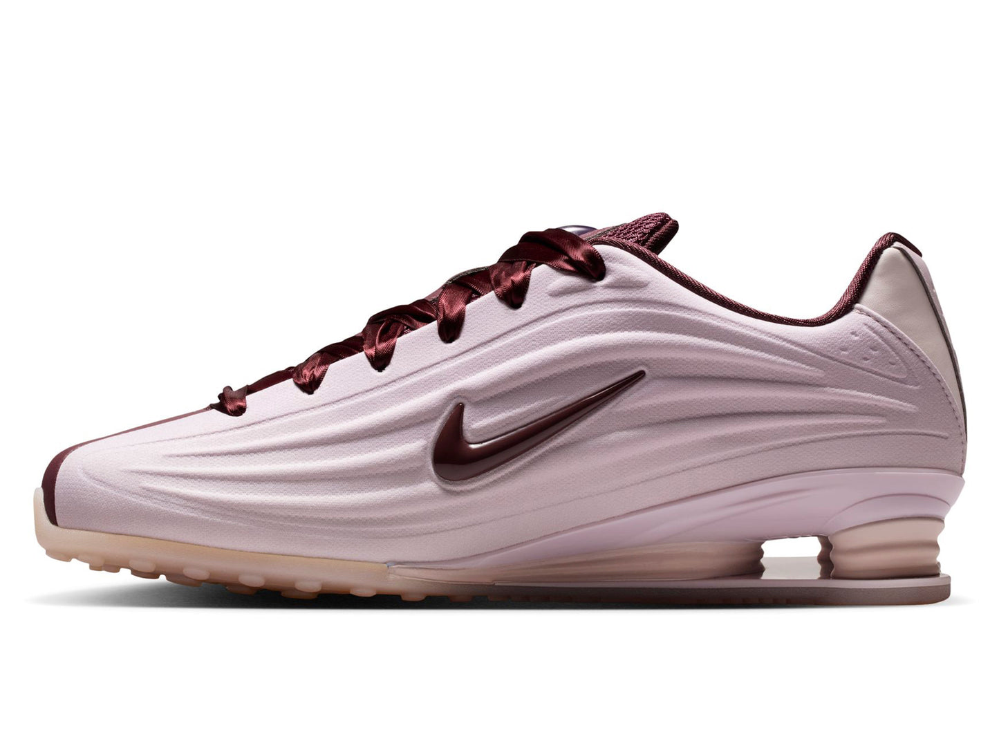 Women's Nike Shox Z SE in 'Particle Rose / Burgundy Crush'