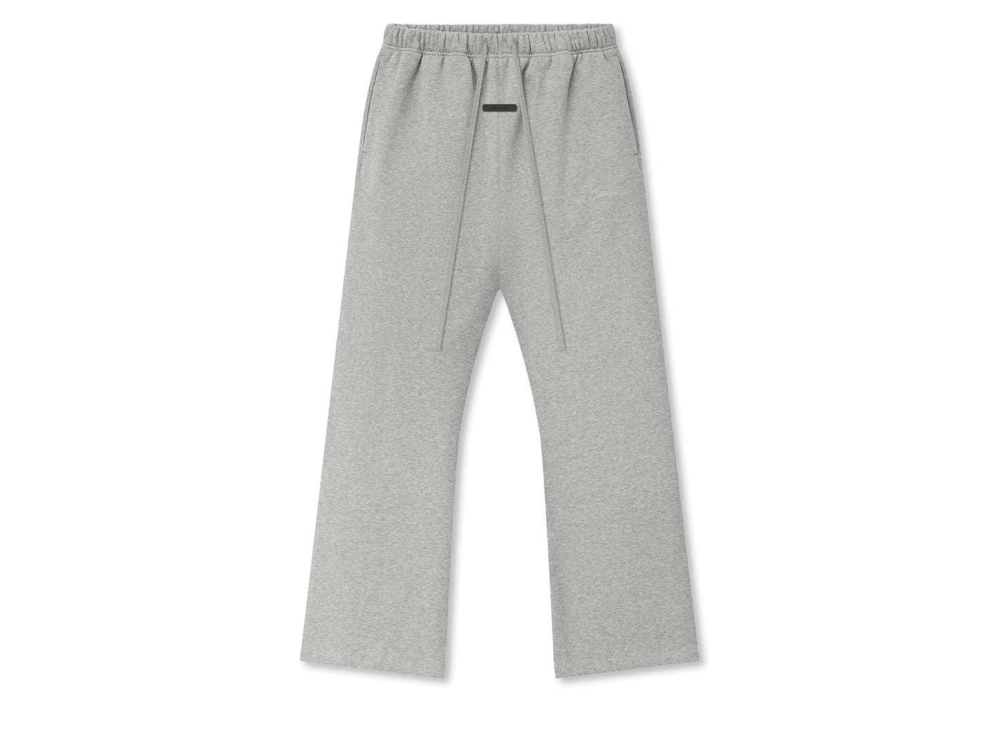 Fear of God Essentials Signature Classic Fit Flare Sweatpant « Concrete Heather »
