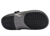 Crocs Classic Elevated Quilted Clog in Grey / Black