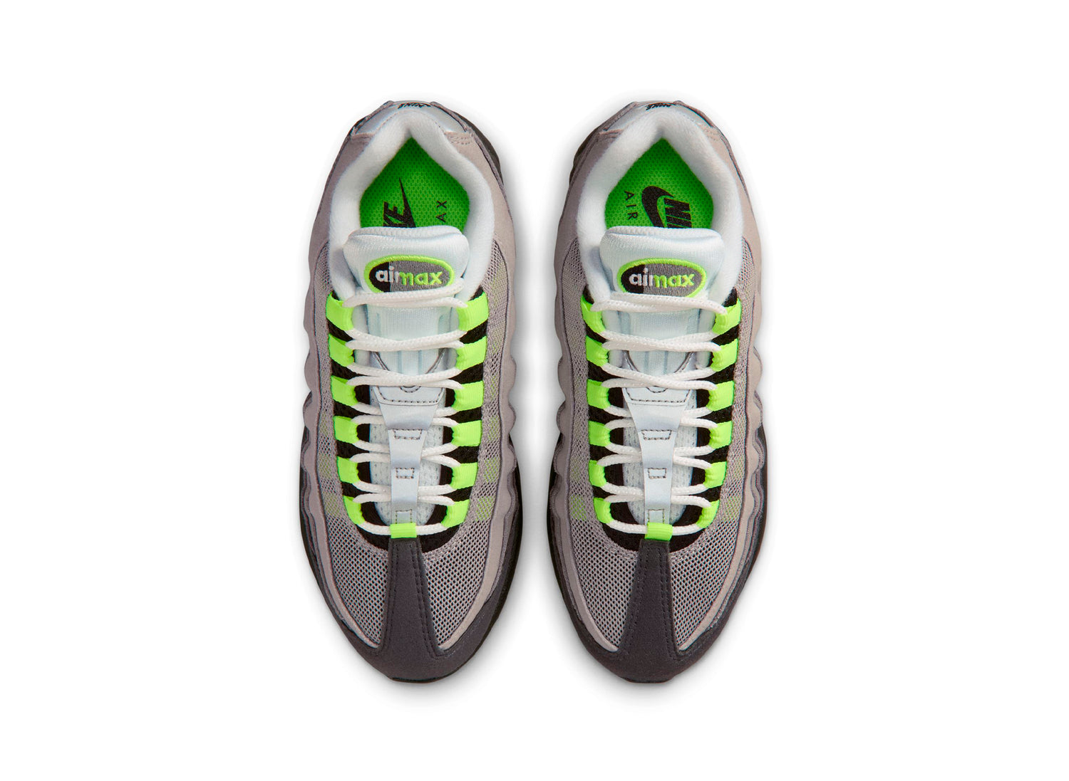 GS Nike Air Max 95 Big Bubble in Black / Neon Yellow – Oneness