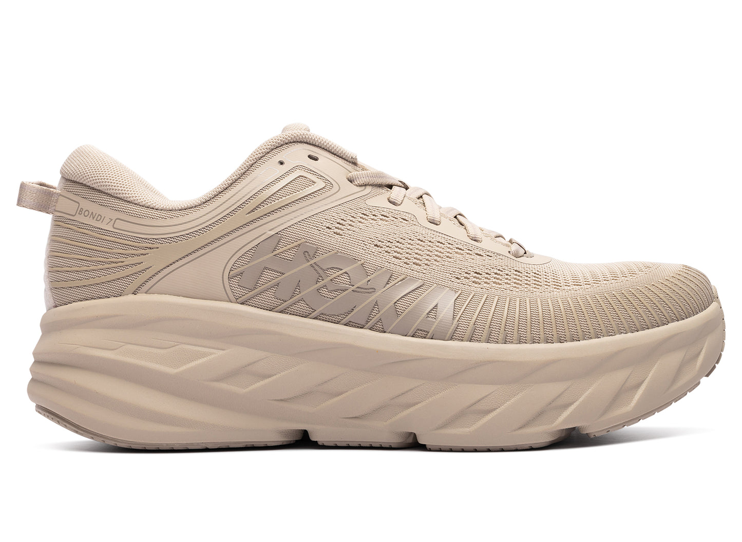 Hoka Bondi 7 'Raw Linen'