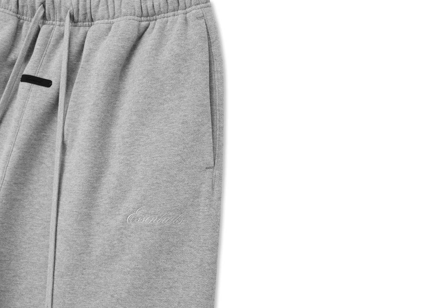 Fear of God Essentials Signature Classic Fit Flare Sweatpant « Concrete Heather »