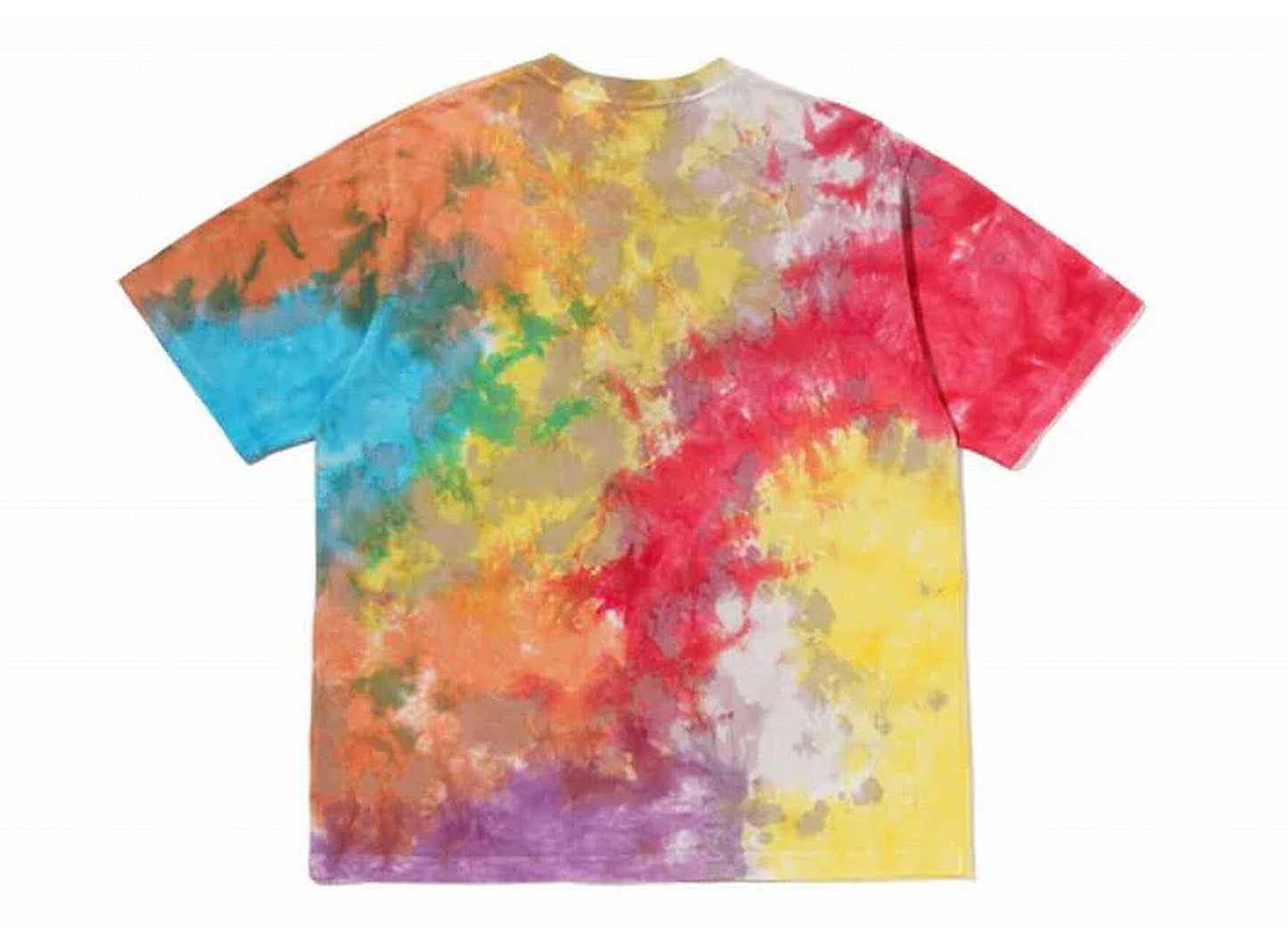 A Bathing Ape Tie Dye College Relaxed Fit Tee