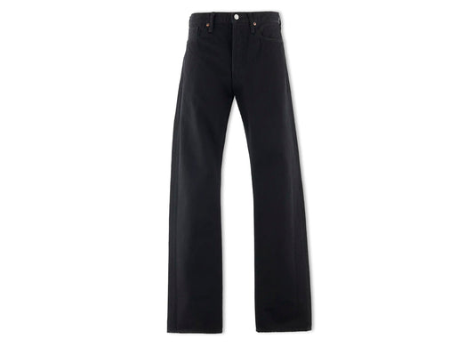 Saint Michael Black Straight Denim Pants
