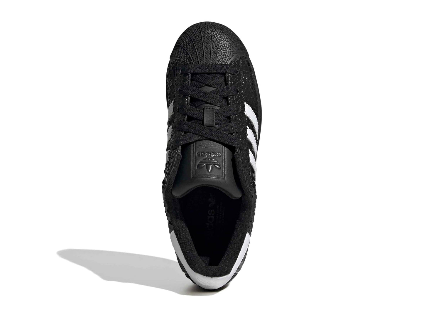 Women's Adidas Superstar II in Core Black / White