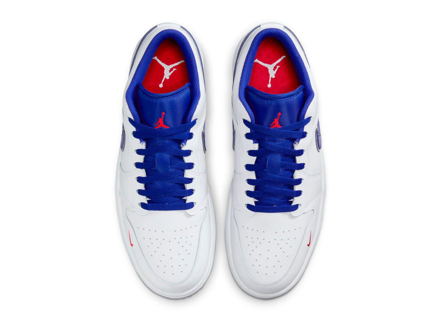 Air Jordan 1 Low SE in White / University Red