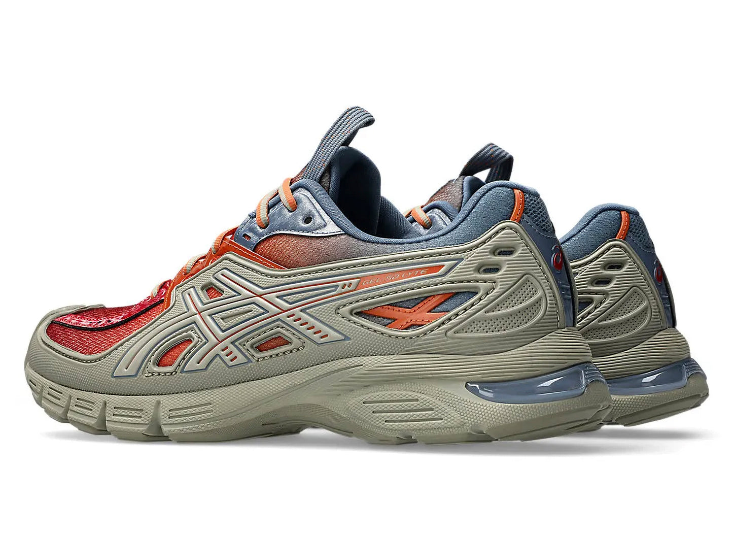 Asics UB13-S Gel-SD-Lyte in 'Olive Grey / Rust Orange'