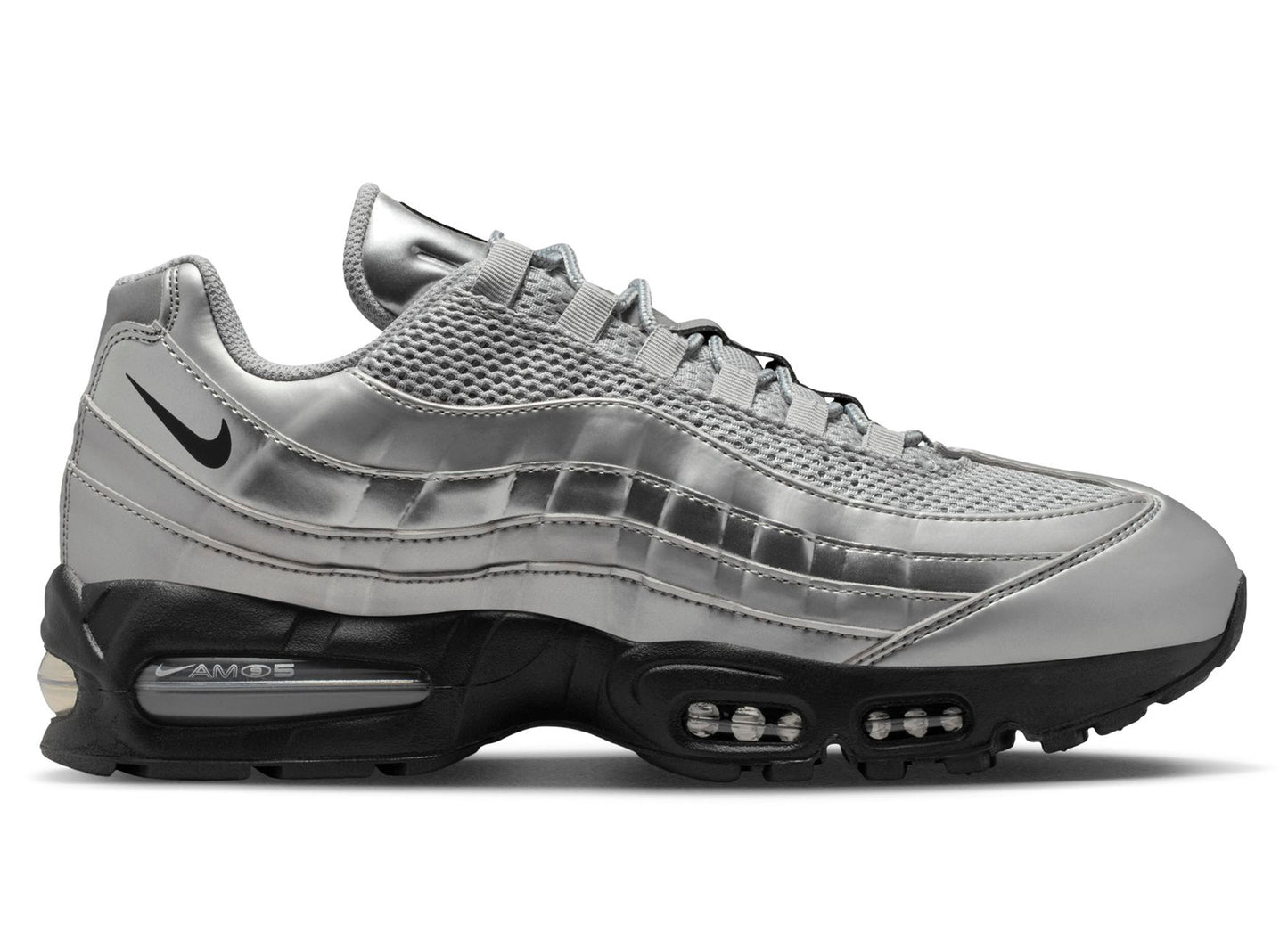Nike Air Max 95 Big Bubble SE in Metallic Silver