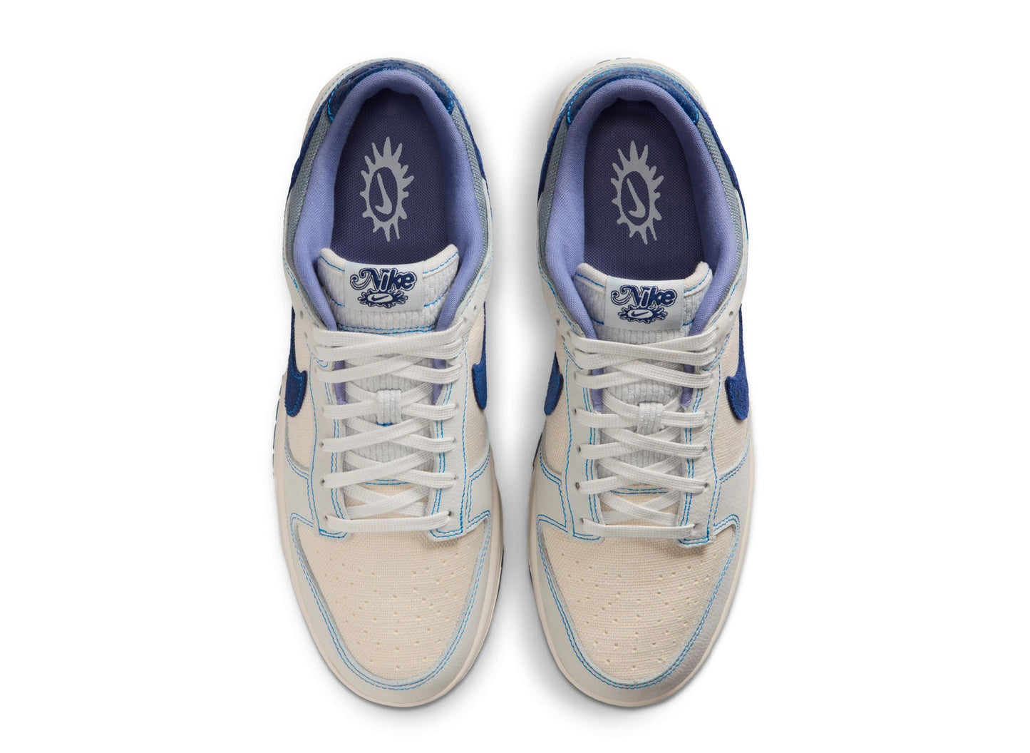 Nike Dunk Low Retro SE in Summit White / Blue Void