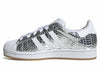 Women's Adidas Superstar II in Silver Metallic / White